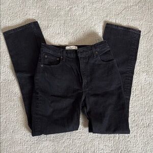 Abercrombie & Fitch Black Straight Jeans